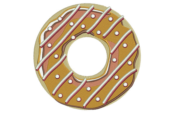 Donut: A Sweet, Sellable Embroidery Design for Craft Fairs