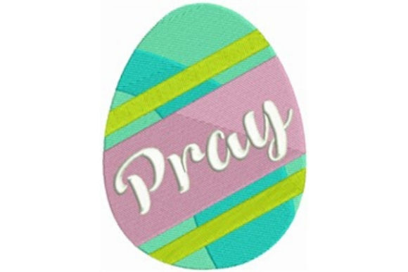 Easter Egg – Pray Embroidery Design Review