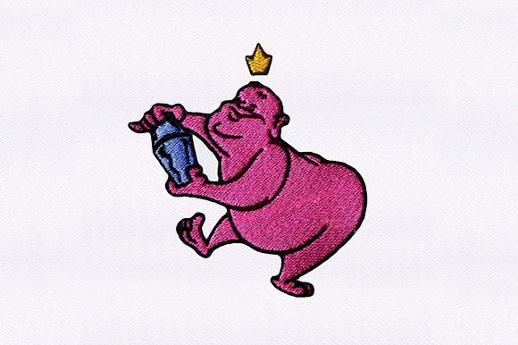 King Alien Drink: A Playful, Polished Embroidery Design Worth Your Thread