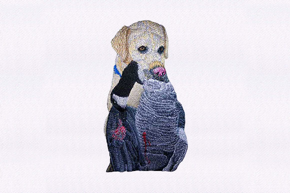 Labrador Retriever Embroidery Design Review